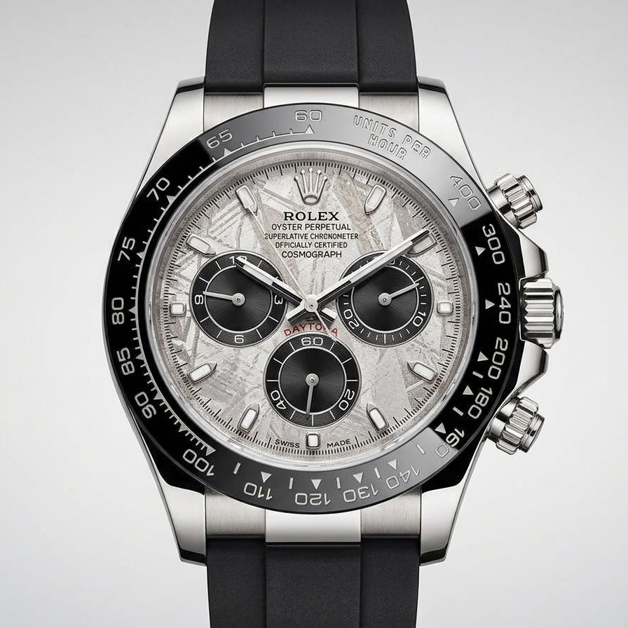 Cosmograph Daytona Meteorite Dial with Black Subdials