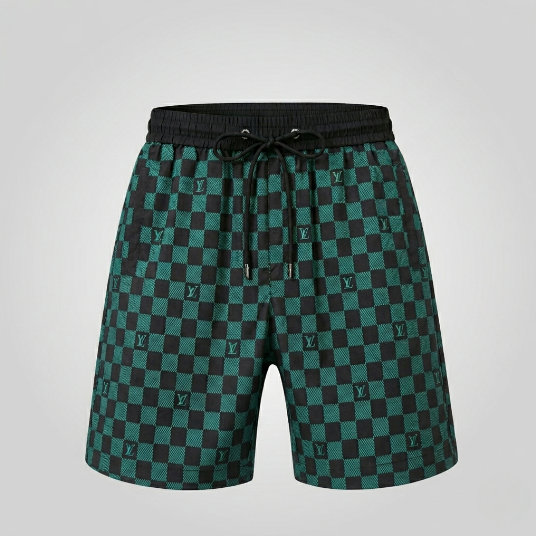 Badeanzug Damier Monogram Waldgrün