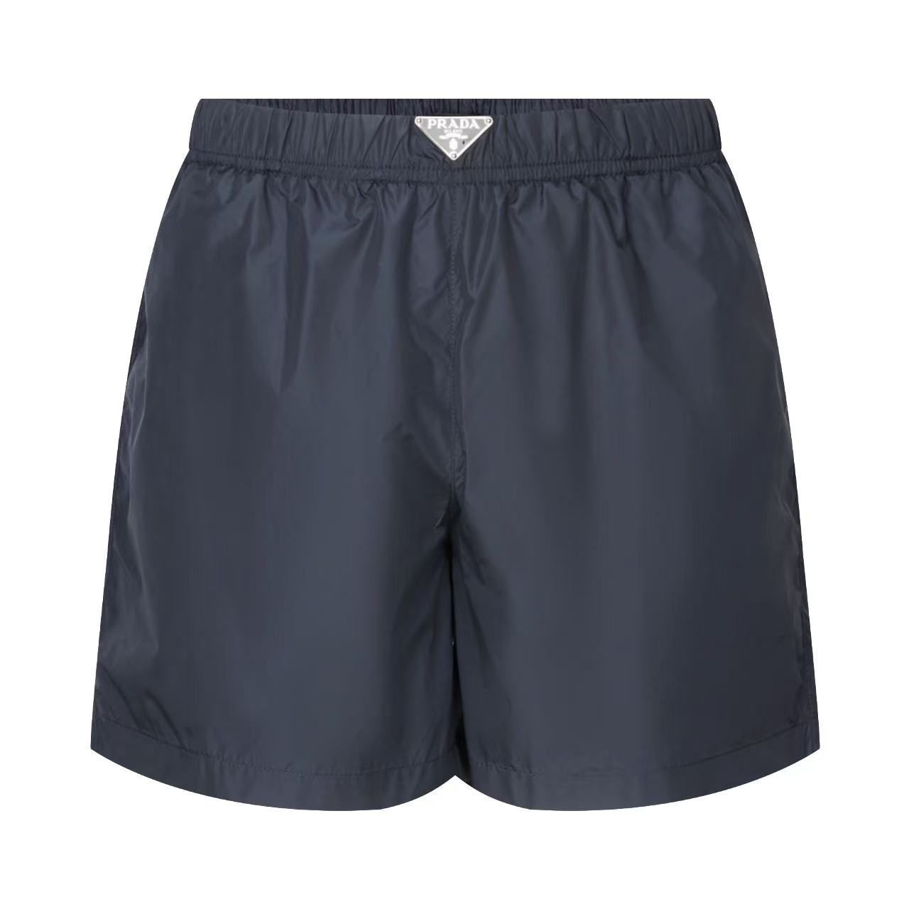 Costume da bagno in Tessuto Tecnico con Logo Blu Scuro