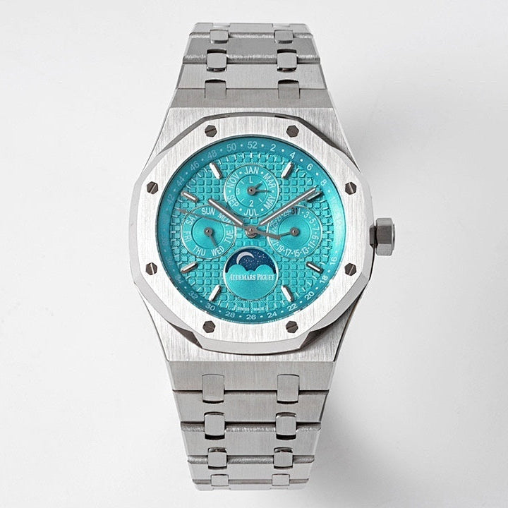 AP Royal Oak Perpetual Calendar Turquoise Dial