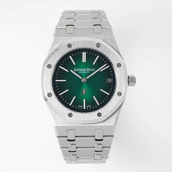 AP Royal Oak Green Gradient Sunburst Dial