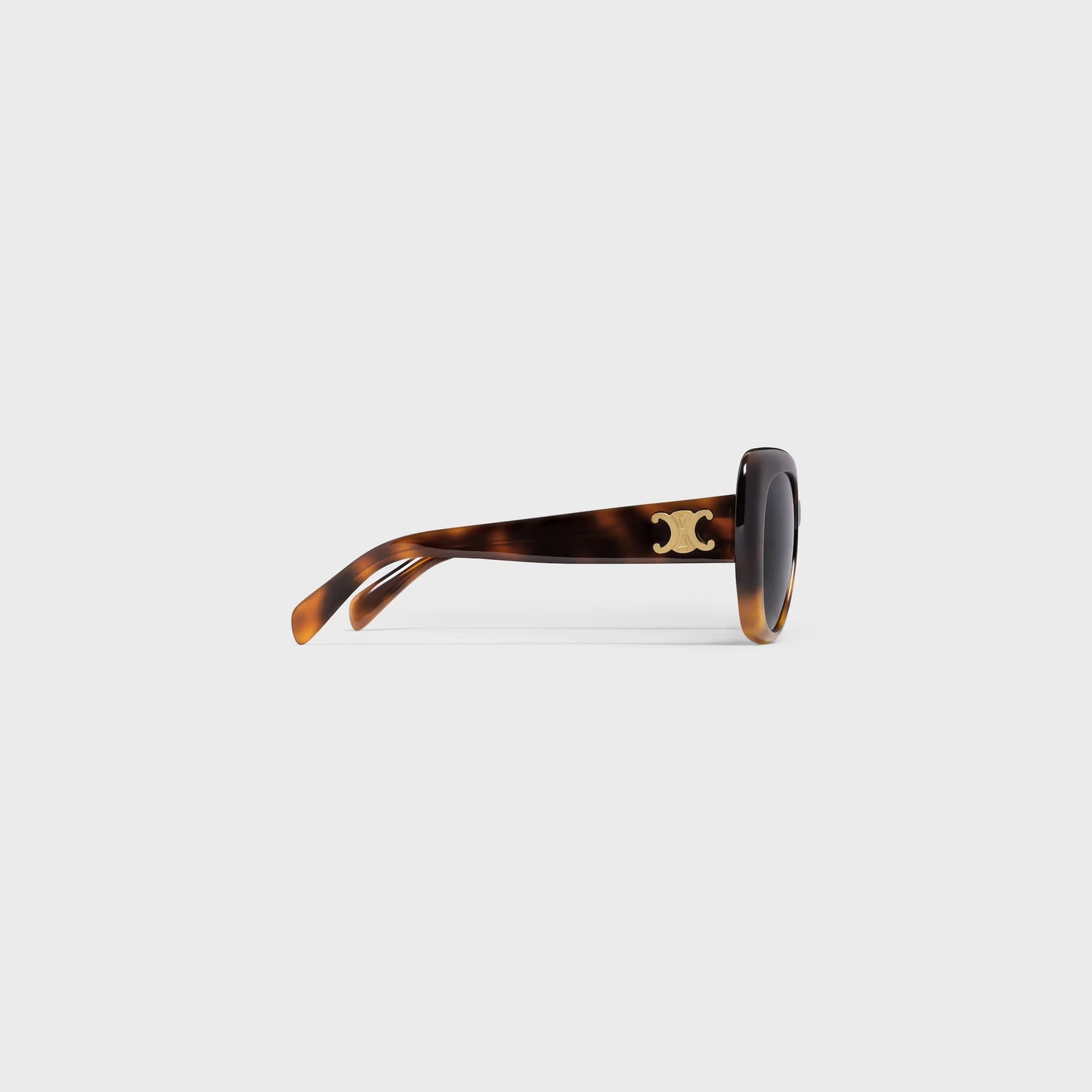 Occhiali da sole Triomphe 06 in acetato gradient havana donna