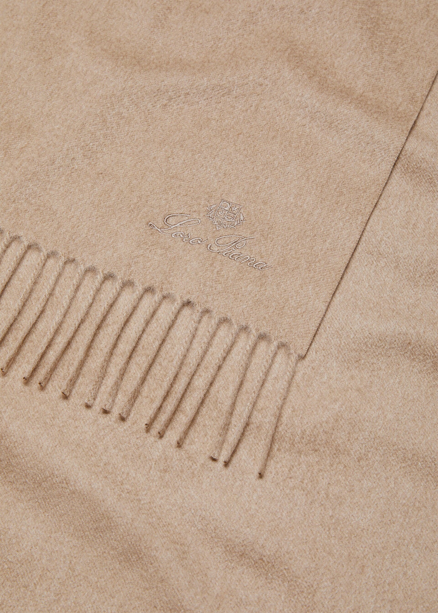 Large Solid Desert Rose Melange Scarf