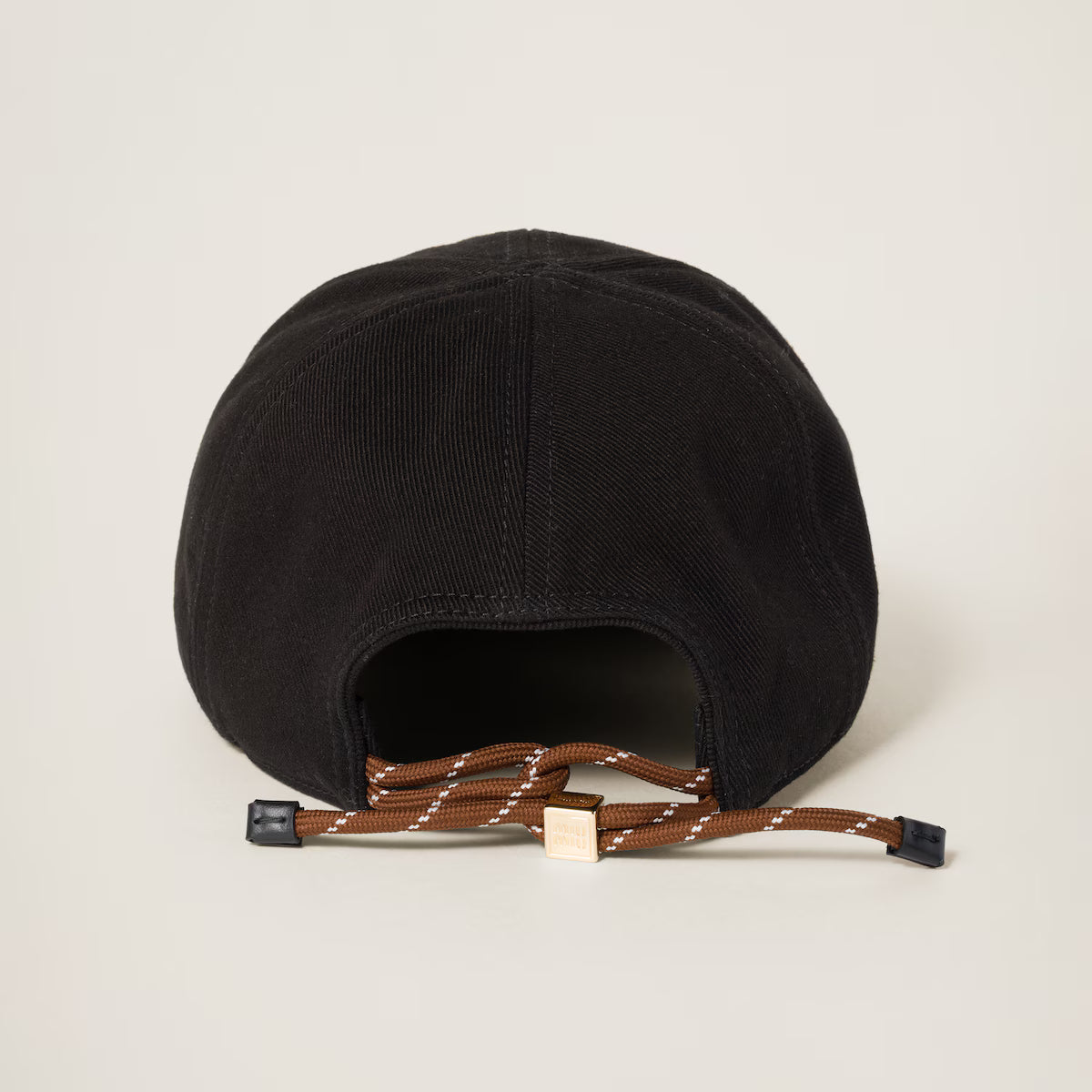 Black/Tobacco Denim Baseball Cap