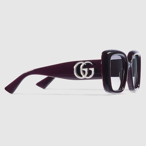 Dark purple butterfly sunglasses