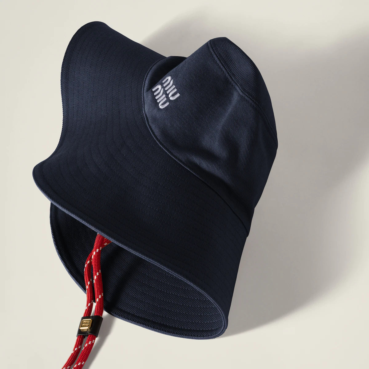 Blue/Red Denim Hat