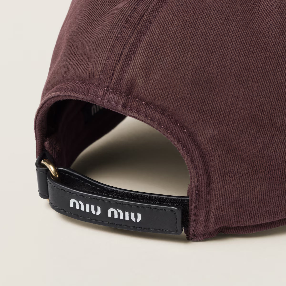 Amaranth drill baseball cap