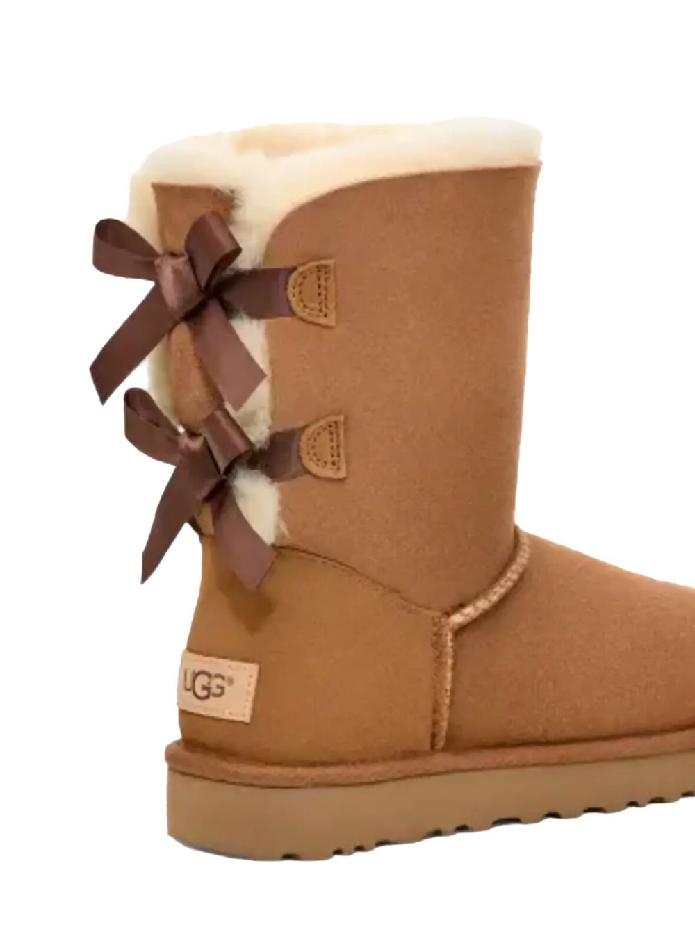 Beige Bailey Bow Stiefel