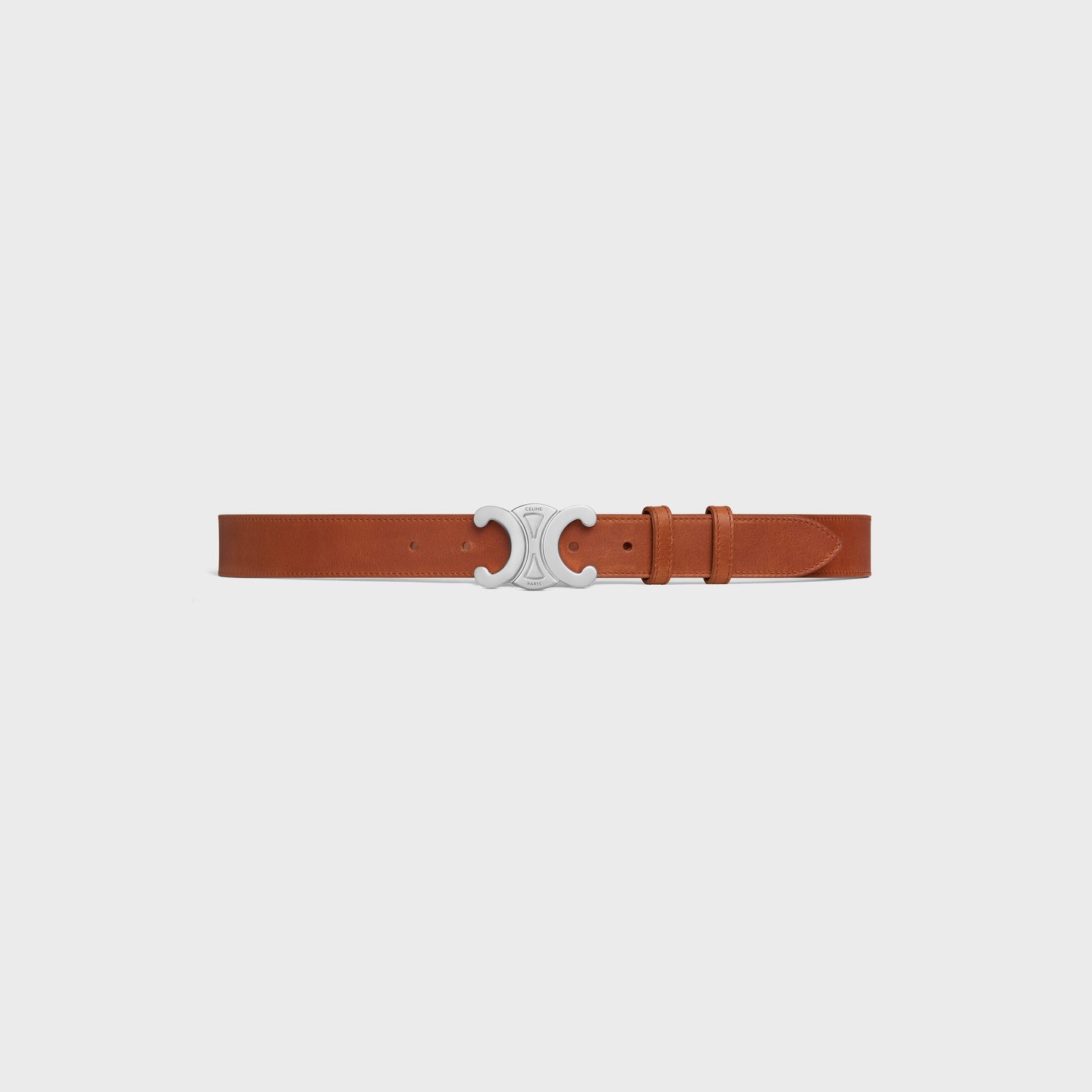 Cintura Triomphe 30 mm in pelle di vitello vintage uomo
