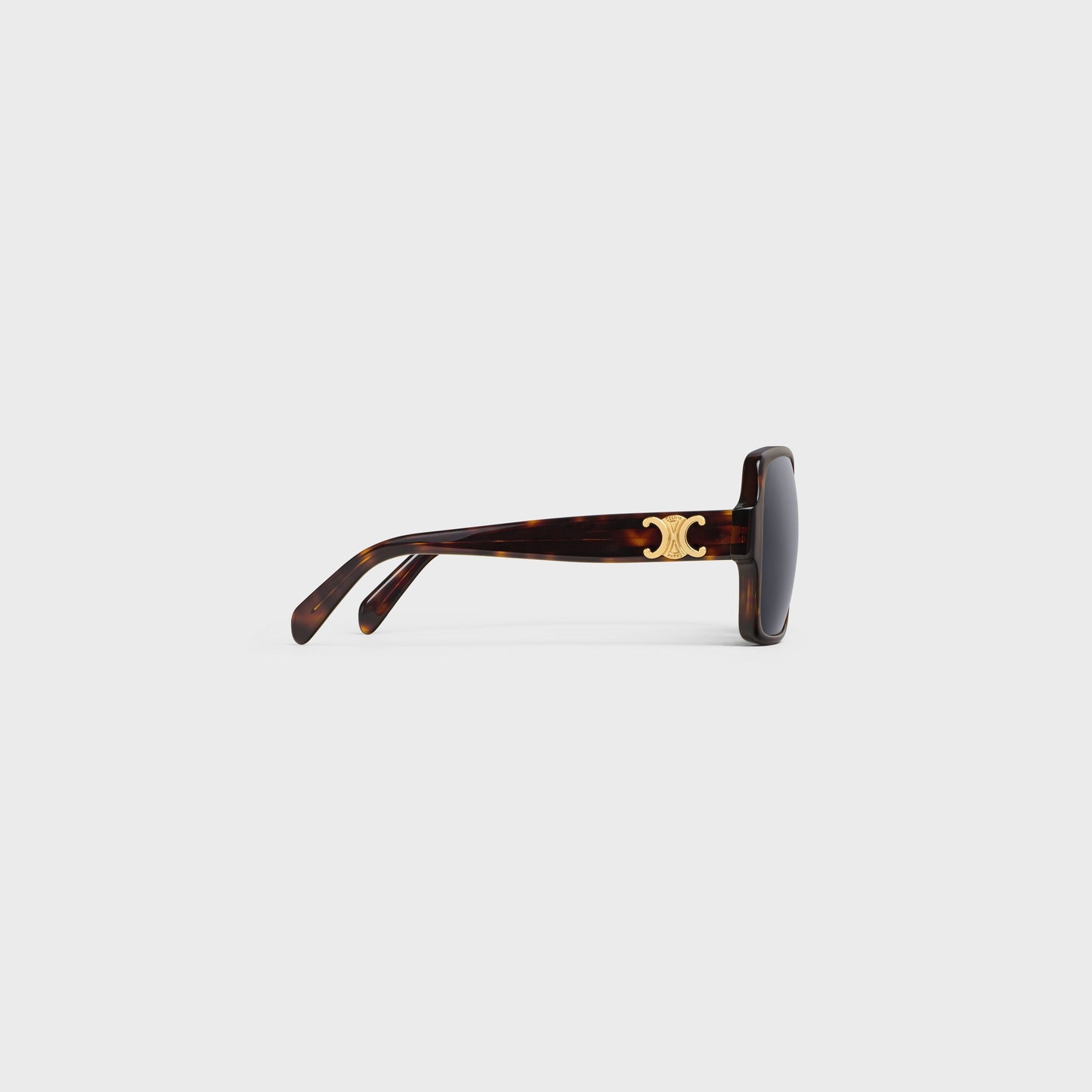 Occhiali da sole Triomphe 16 in acetato avana rosso donna