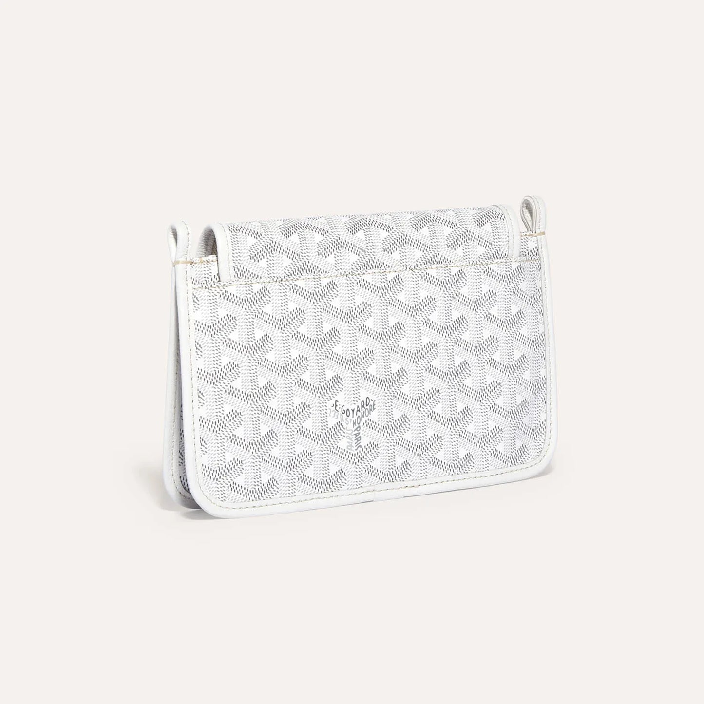 Plumet pouch-wallet White
