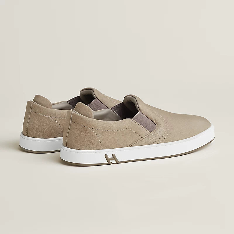 Lucky slip-on sneaker beige pebble