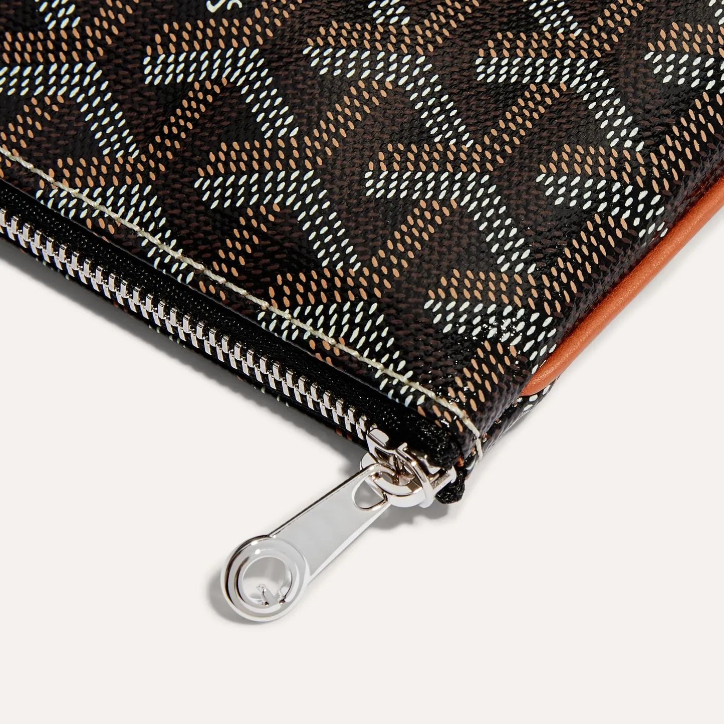 Sénat Mini Pouch Sky Black & Tan