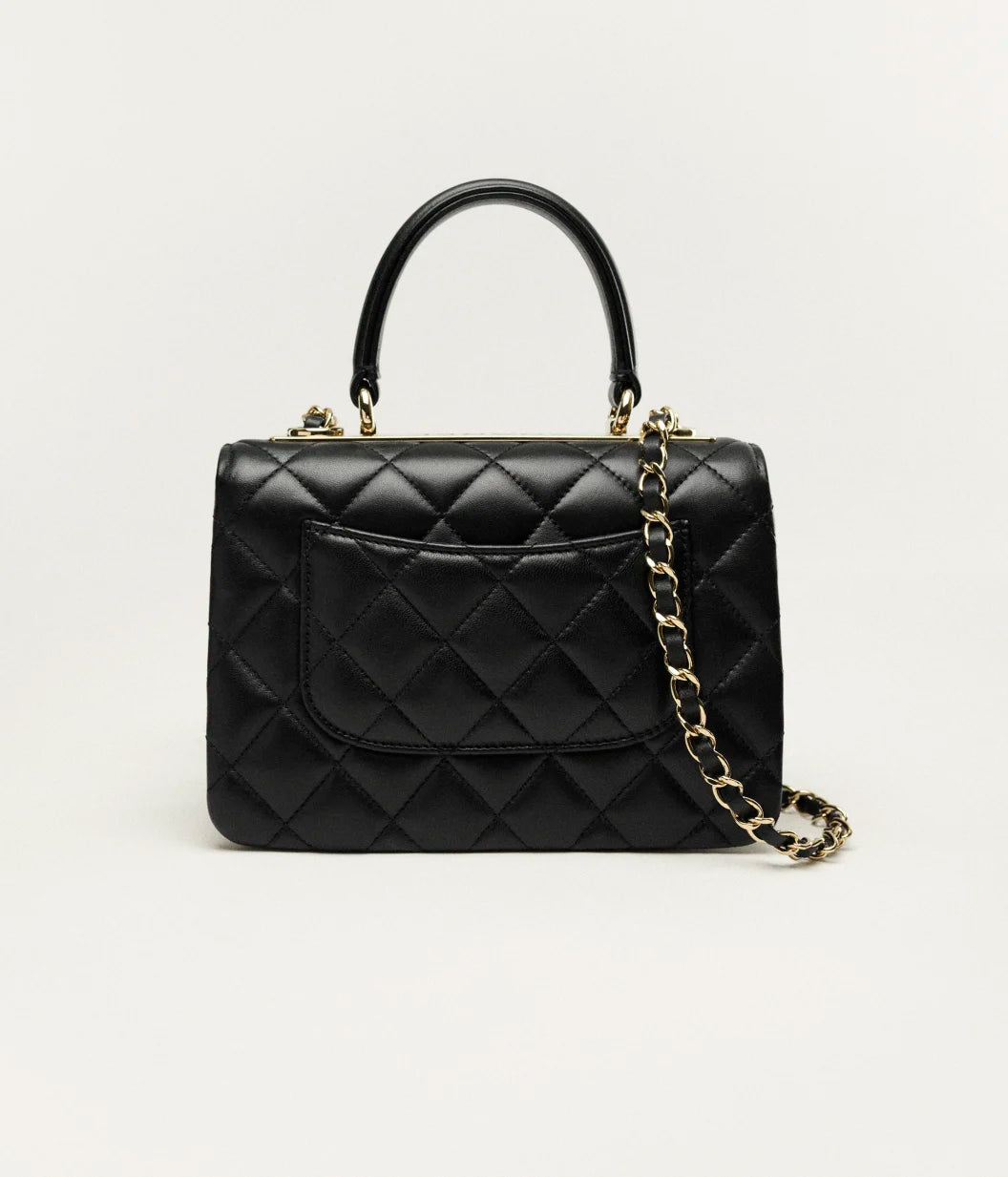 Borsa con manico mini Nera