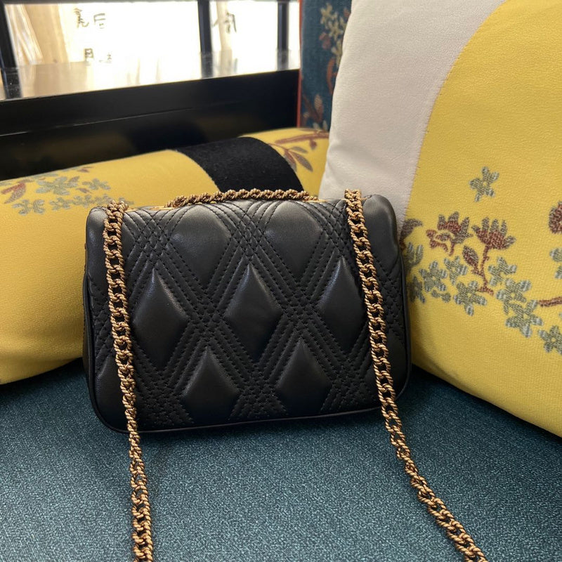 Borsa a tracolla Small Quiltie 67 nero