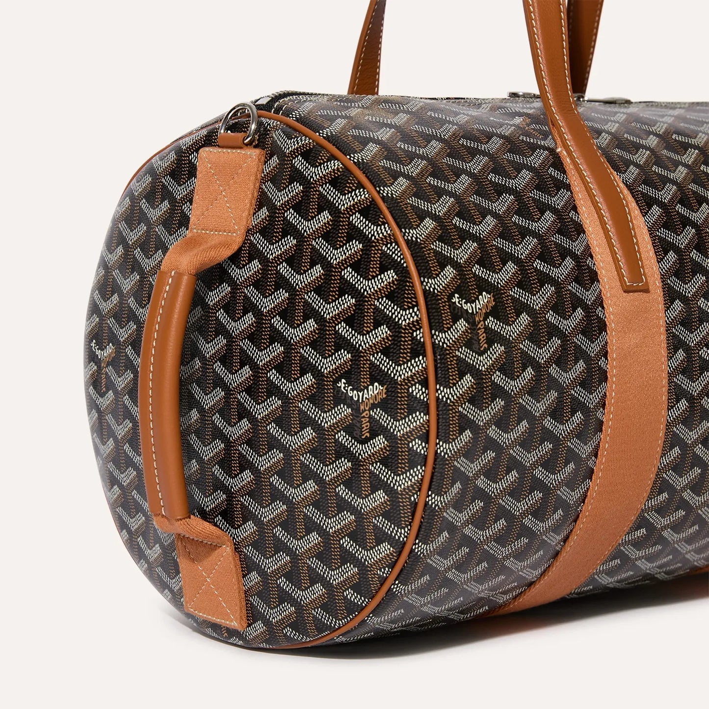 Barrel 40 Sports Bag Black & Tan