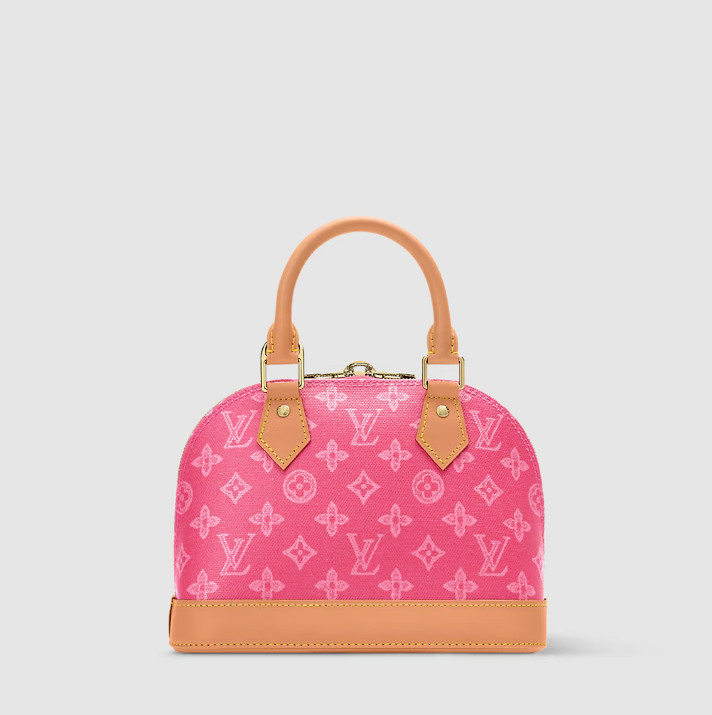 Alma BB Rose Ballerine Monogram