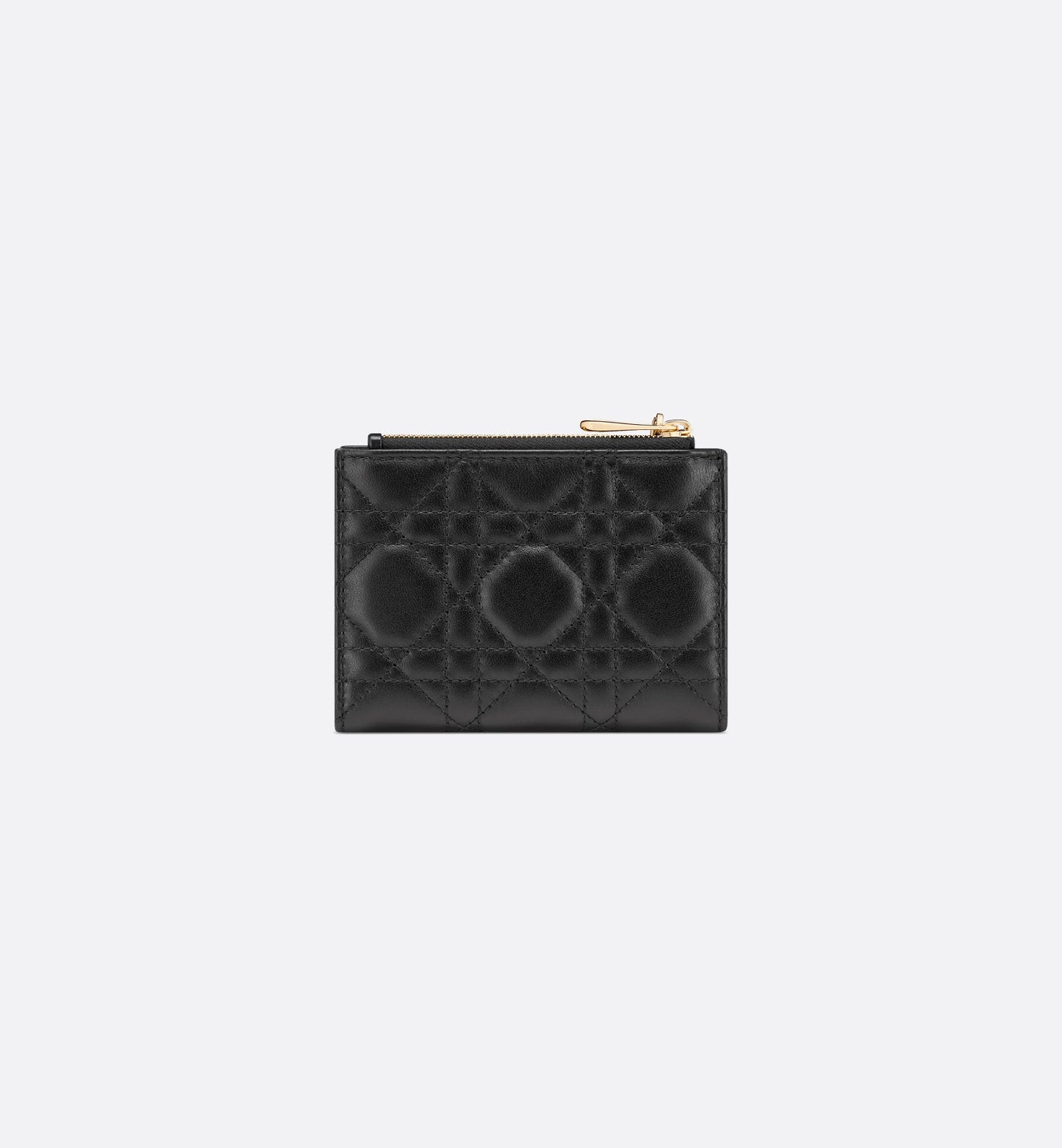 Lady Dahlia wallet in black Cannage lambskin