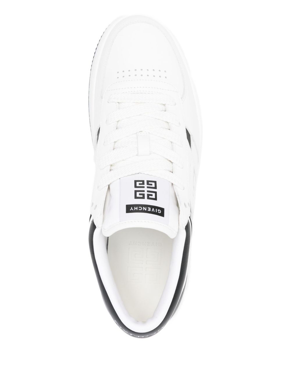 G Move Sneakers in white/black leather