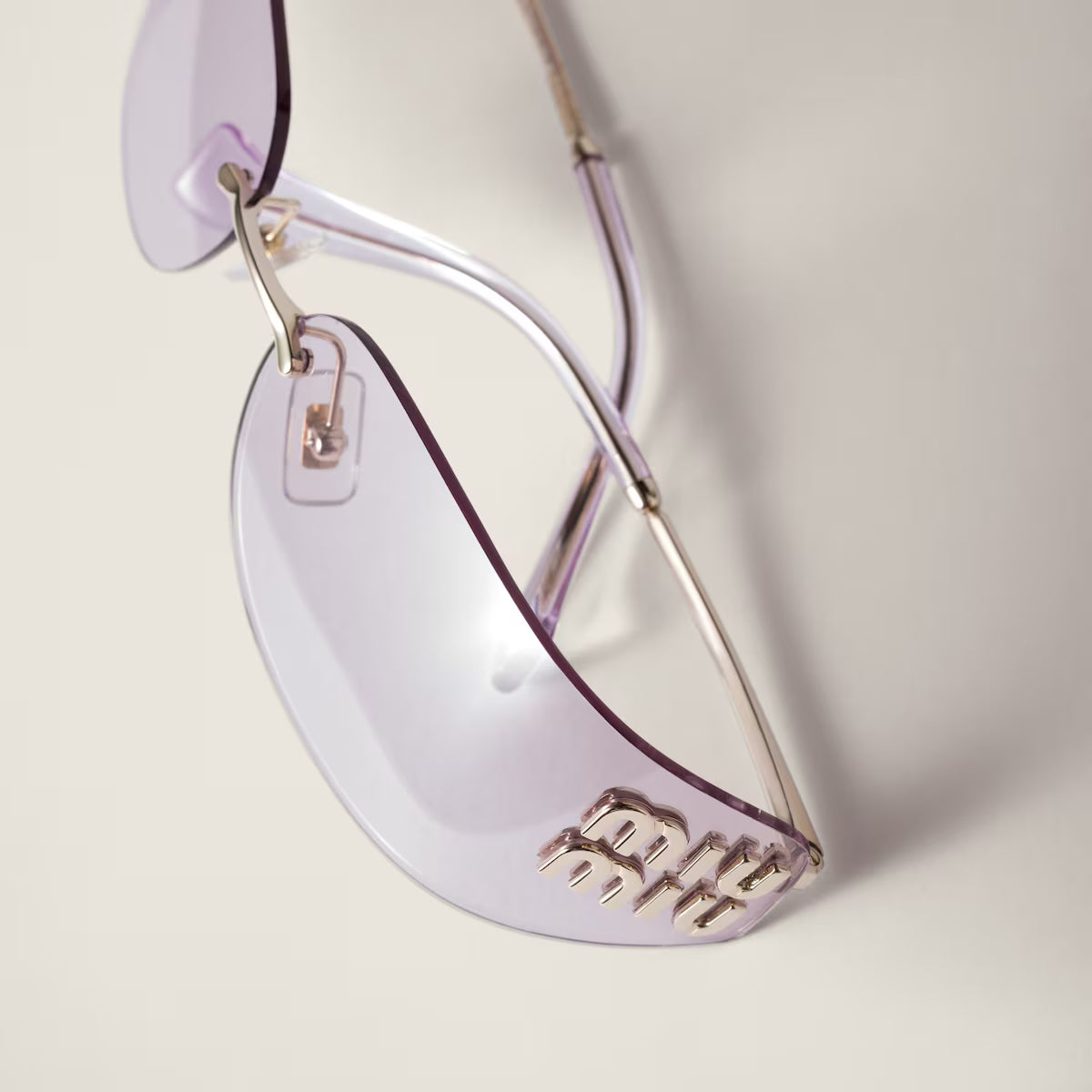 Aube Sunglasses Light Pink Lenses