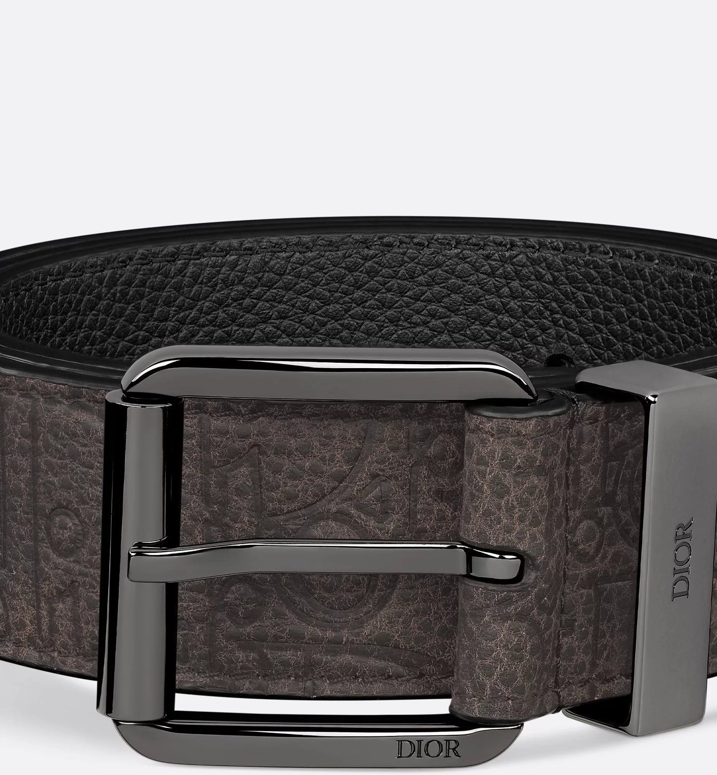 Gravity brown vintage leather 35 mm men's belt