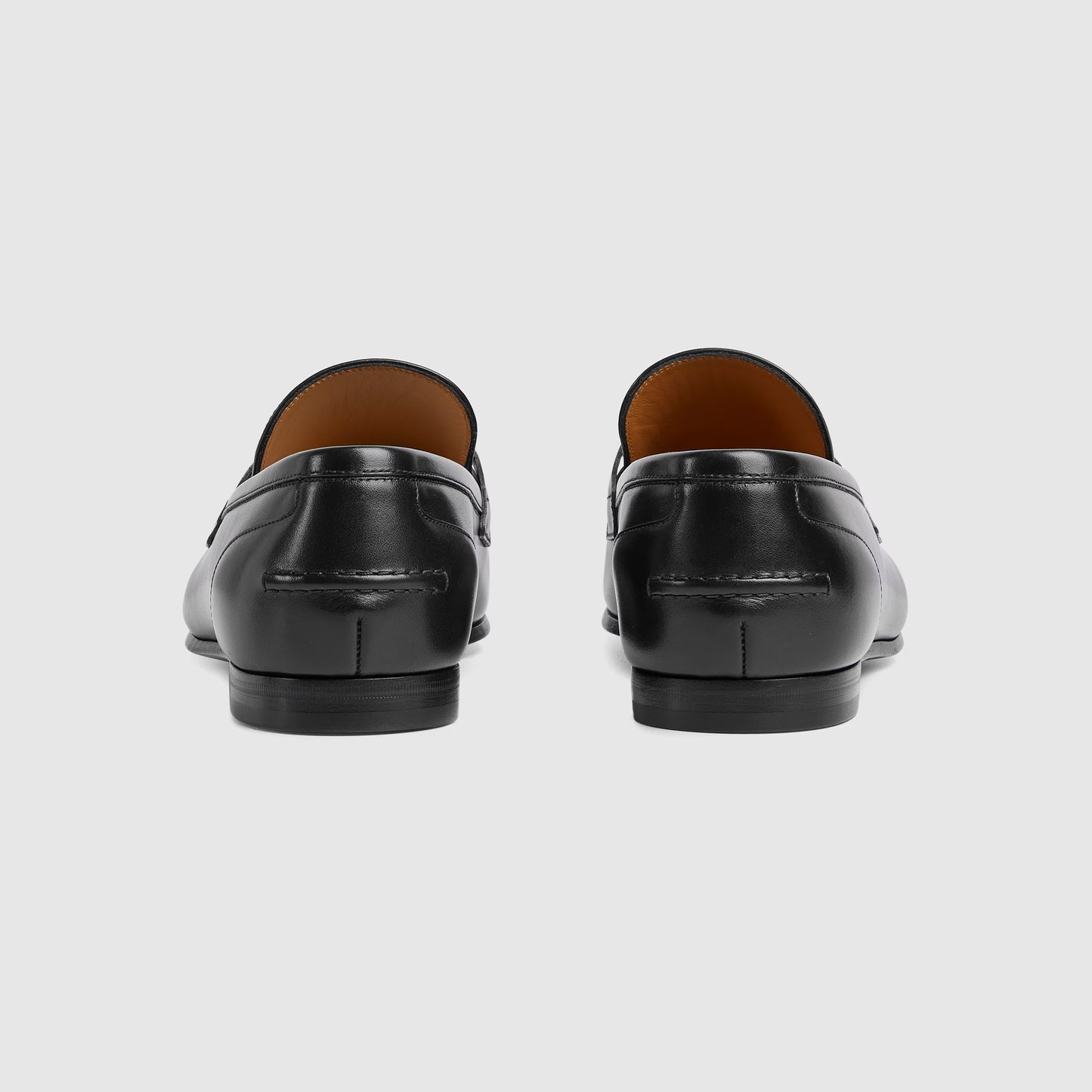 Herren GG Jordaan Loafer in Schwarz mit silberner Schnalle