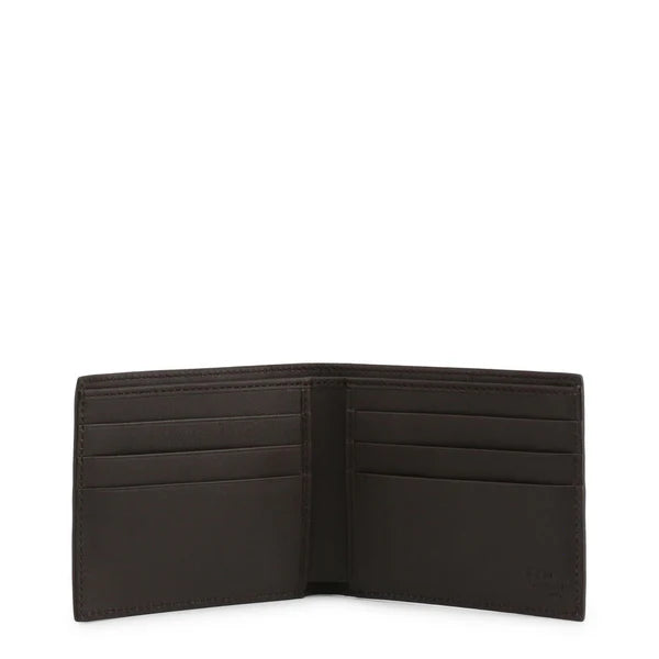 PORTAFOGLIO BIFOLD GG NERO DA UOMO IN PELLE