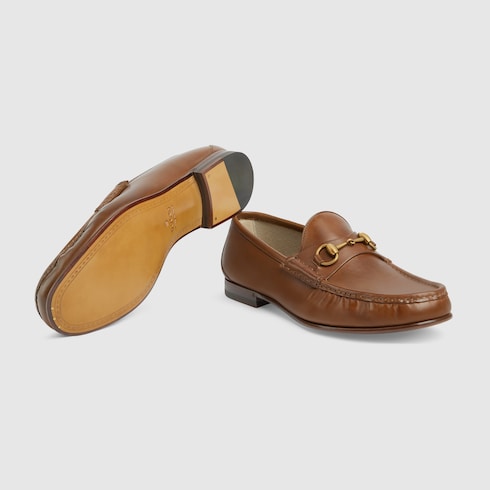 Mocassino GG Horsebit 1953 Marrone Uomo