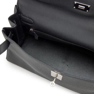Shoulder Birkin 42 JPG Schwarz Clemence Palladium-Hardware
