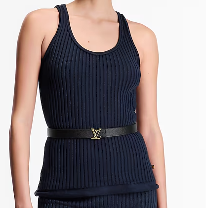 Cintura Iconic 25 mm reversibile Monogram Donna