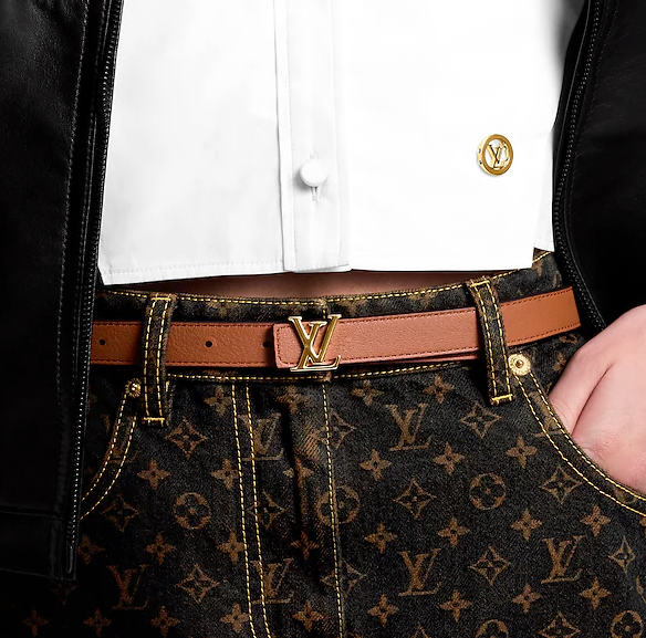 Cintura Iconic 20 mm reversibile Monogram Donna