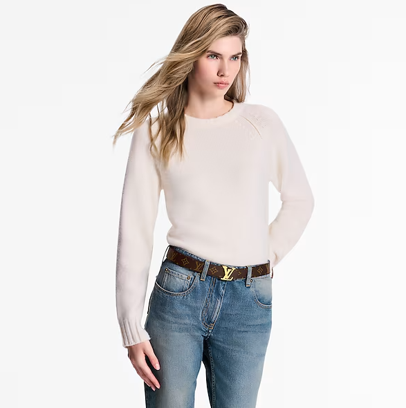 Cintura Initiales 30 mm reversibile Monogram Donna