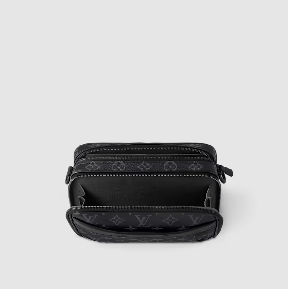 Borsa messenger Alpha Monogram Eclipse