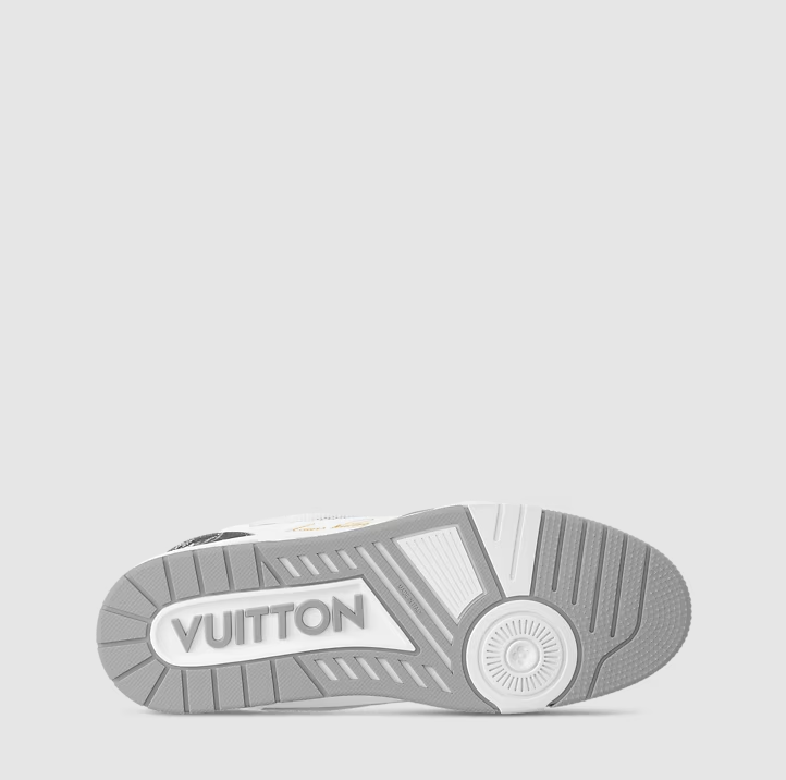 Grey Monogram Trainer Sneaker