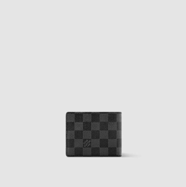 Slender Wallet Damier Graphite Canvas
