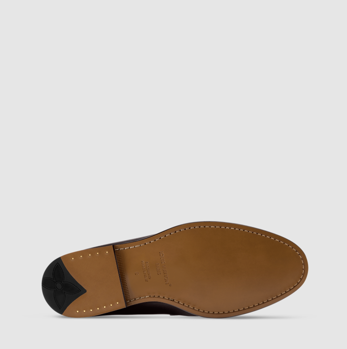LV Gent Brown Leather Loafer