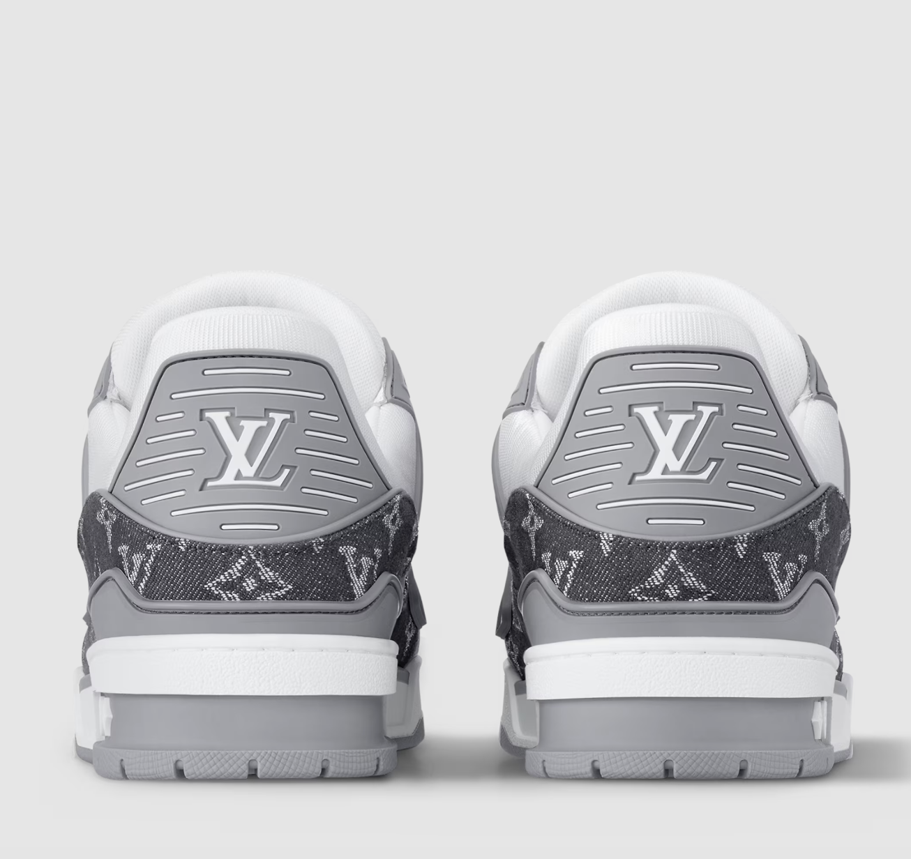 Grey Monogram Trainer Sneaker