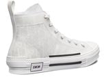 B23 High Top Oblique White Sneakers