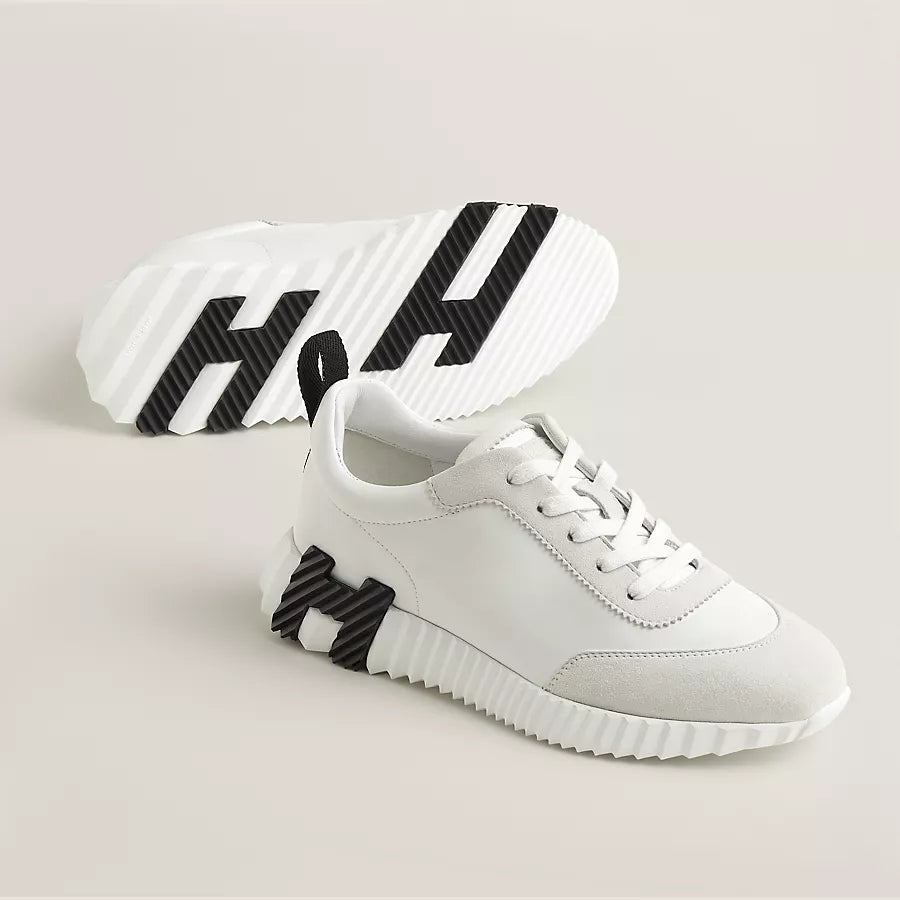 Bouncing Sneaker Suede White