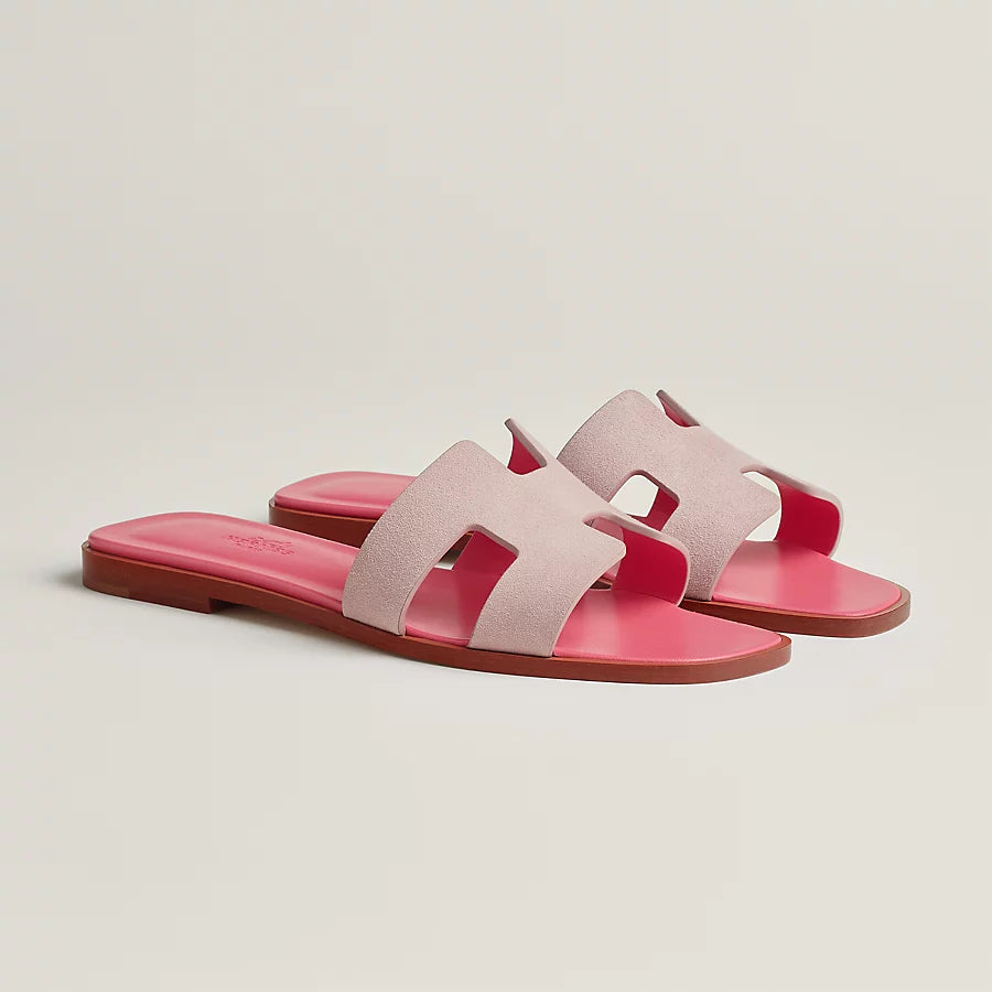 Oran Pink Porcelain Sandals