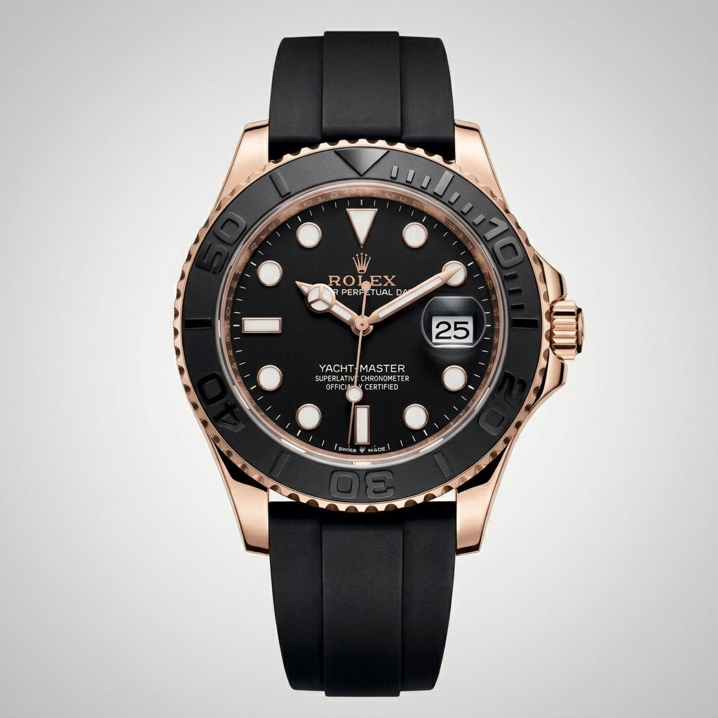 Yacht-Master 40 Everose Gold Color with Black Dial