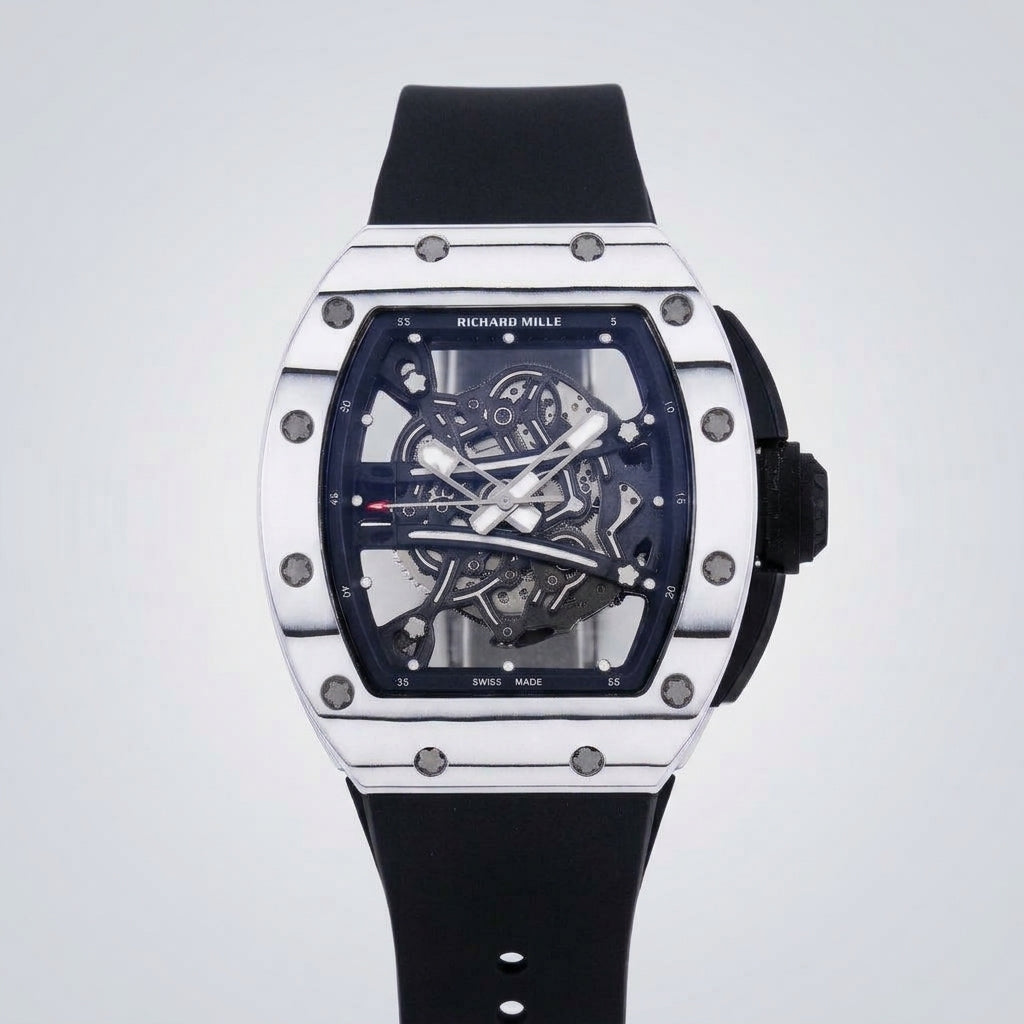 RM Steel Color Case with Black Strap