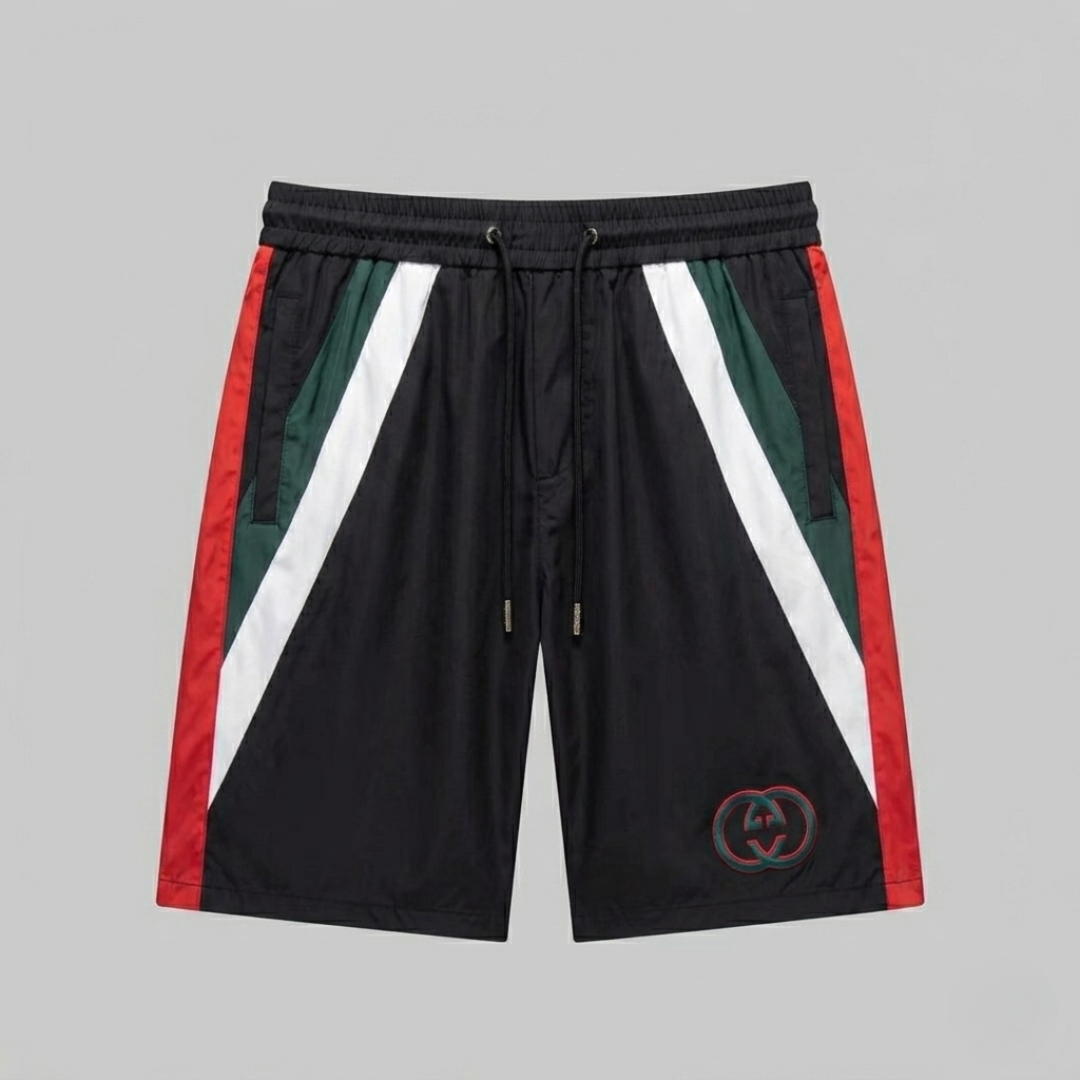 Costume da Bagno Stampa Logo Nero