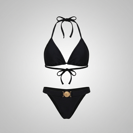 Costume da Bagno Bikini Iconico Medusa Nero
