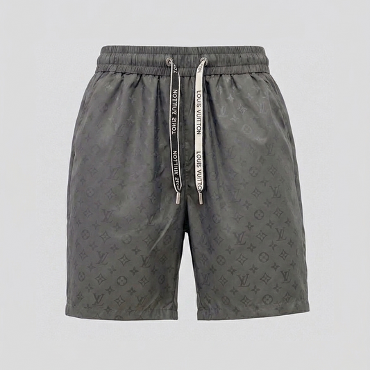 Costume da Bagno Tonal Jacquard Monogram Antracite