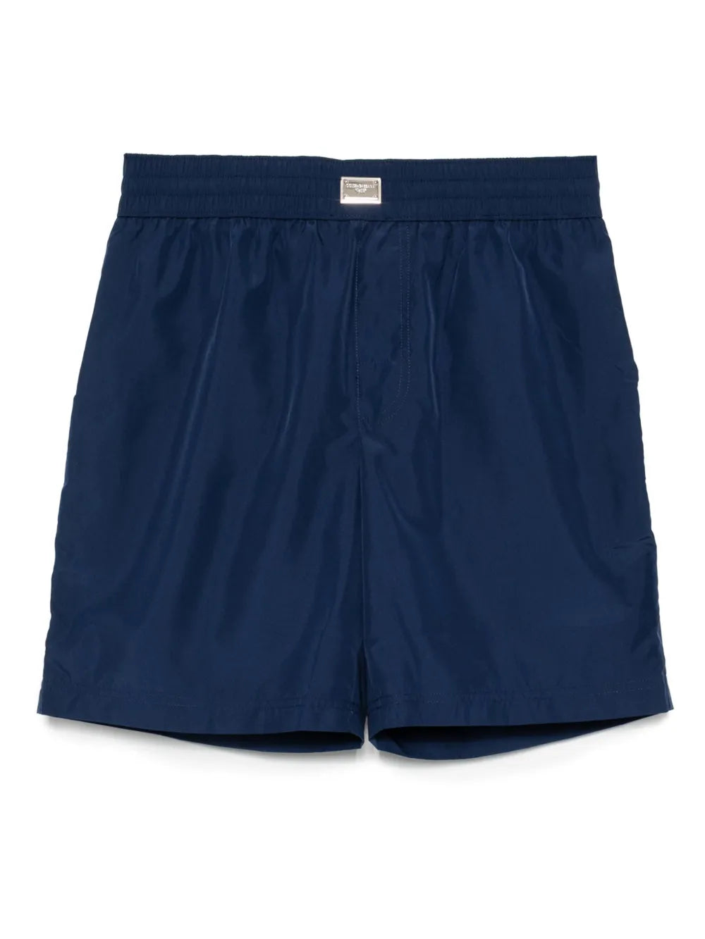 Costume da bagno con con Placchetta Signature Blu Notte