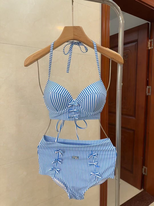 Bikini Set Rigato Stile Marinaio