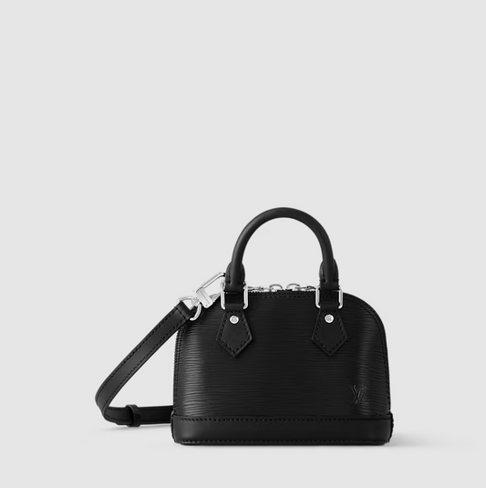 Alma Nano Epi Leder Schwarz
