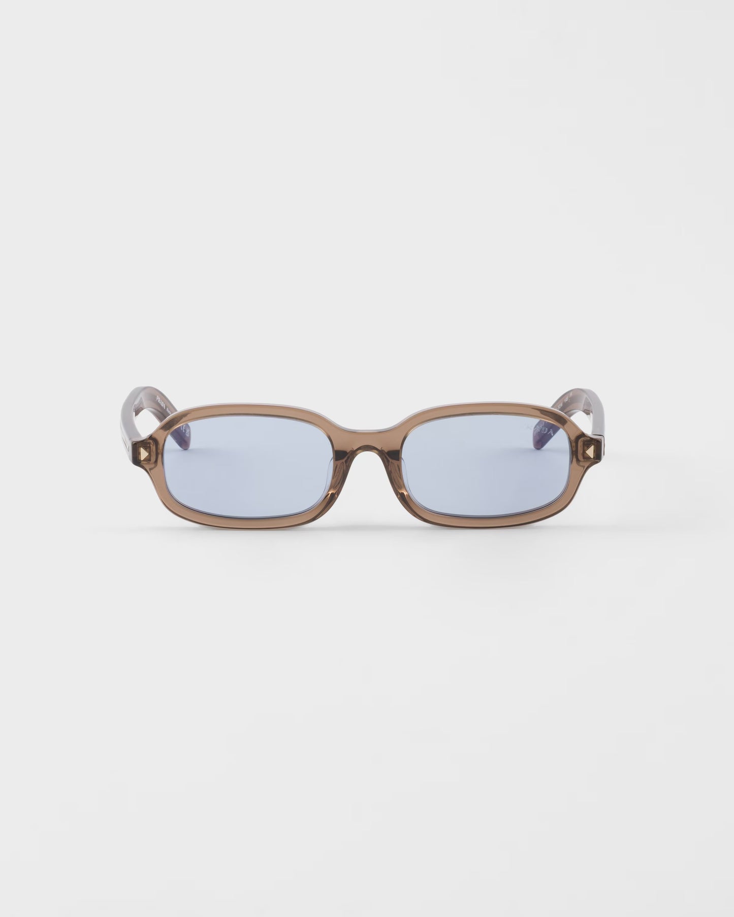 Sonnenbrille mit ikonischer Metallplakette und Cristal Ultraviolet Gläsern