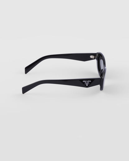 Black acetate PP Symbole sunglasses